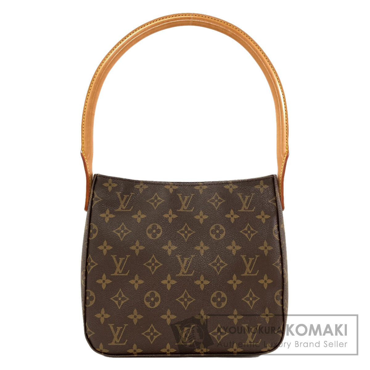 LOUIS VUITTON M51146 Looping MM Handbag Monogram canvas Ladies [Used]