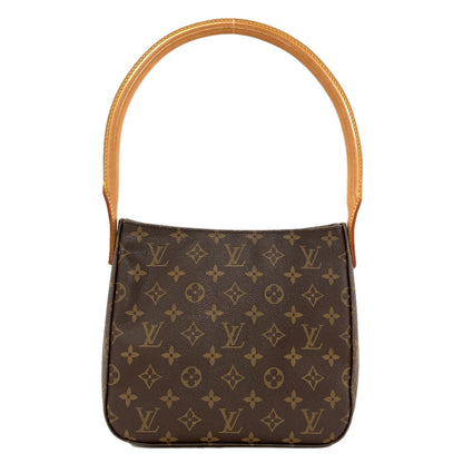 LOUIS VUITTON M51146 Looping MM Handbag Monogram canvas Ladies [Used]