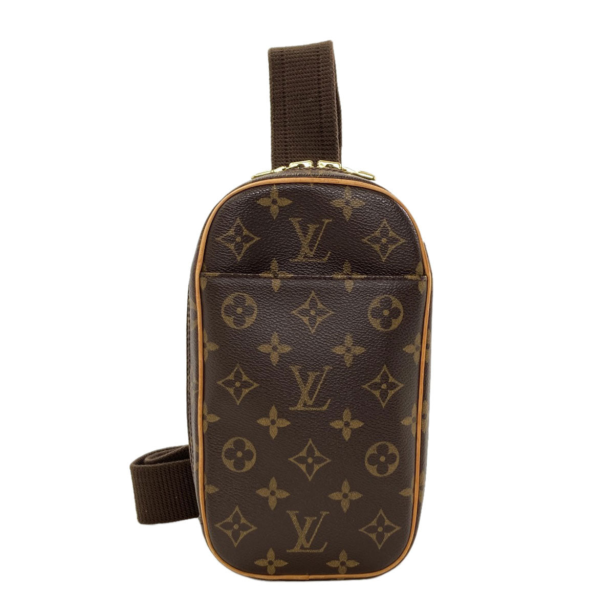 LOUIS VUITTON M51870 Pochette Gange body bag Monogram canvas Ladies [Used]