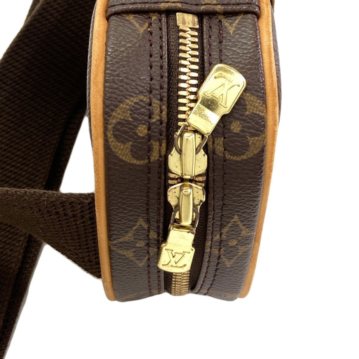 LOUIS VUITTON M51870 Pochette Gange body bag Monogram canvas Ladies [Used]