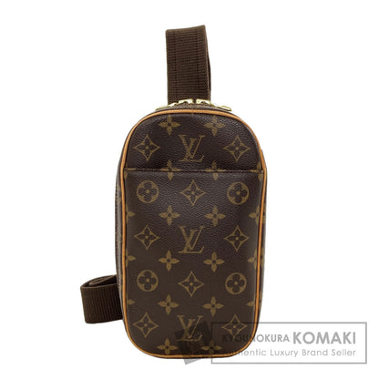LOUIS VUITTON M51870 Pochette Gange body bag Monogram canvas Ladies [Used]