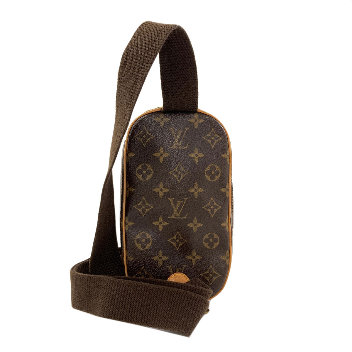 LOUIS VUITTON M51870 Pochette Gange body bag Monogram canvas Ladies [Used]