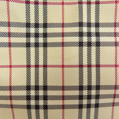 BURBERRY Burberry Check Long Shoulder Shoulder Bag Canvas LeatherLadies [Used]