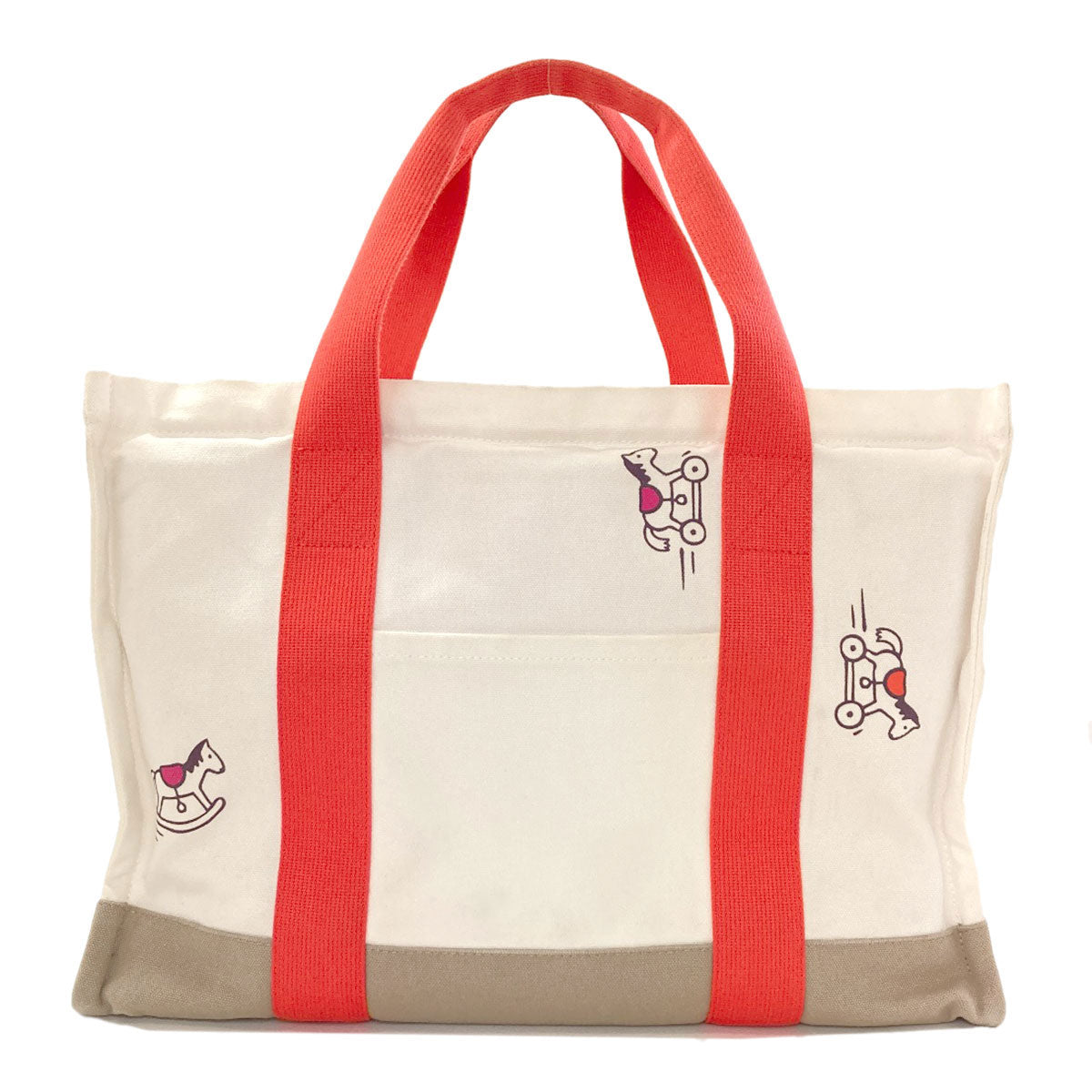 HERMES Adada Mother's Bag Tote Bag Canvas Ladies [Used]