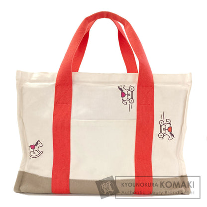 HERMES Adada Mother's Bag Tote Bag Canvas Ladies [Used]