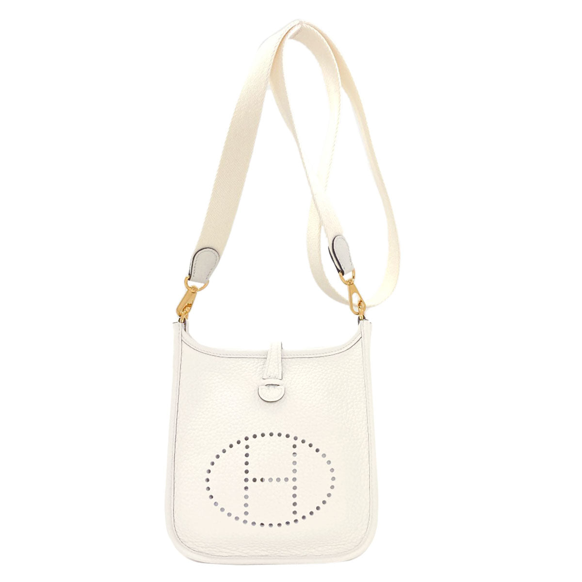 HERMES EvelyneTPM GoldHardware Shoulder Bag Taurillon Clemence Ladies [Used]
