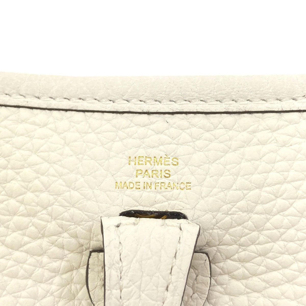 HERMES EvelyneTPM GoldHardware Shoulder Bag Taurillon Clemence Ladies [Used]
