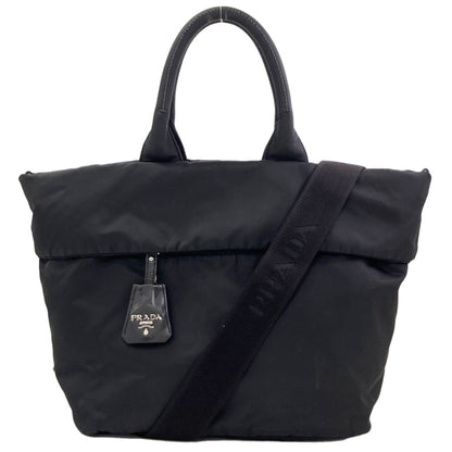 PRADA BN1959 Tessuto Double Reversible 2-Way Handbag Nylon Ladies [Used]