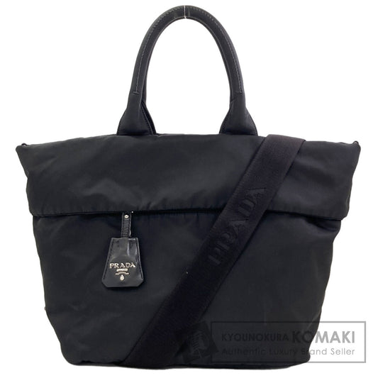 PRADA BN1959 Tessuto Double Reversible 2-Way Handbag Nylon Ladies [Used]