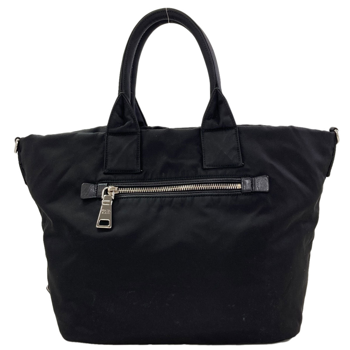 PRADA BN1959 Tessuto Double Reversible 2-Way Handbag Nylon Ladies [Used]