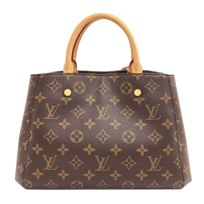 LOUIS VUITTON M41055 Montaigne BB Handbag Monogram canvas Ladies [Used]