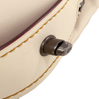 COACH 30220 Edie Signature Tote Bag PVC Ladies [Used]