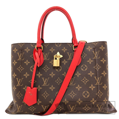 LOUIS VUITTON M43553 Flower tote Handbag Monogram canvas Ladies [Used]