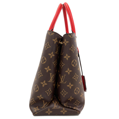 LOUIS VUITTON M43553 Flower tote Handbag Monogram canvas Ladies [Used]
