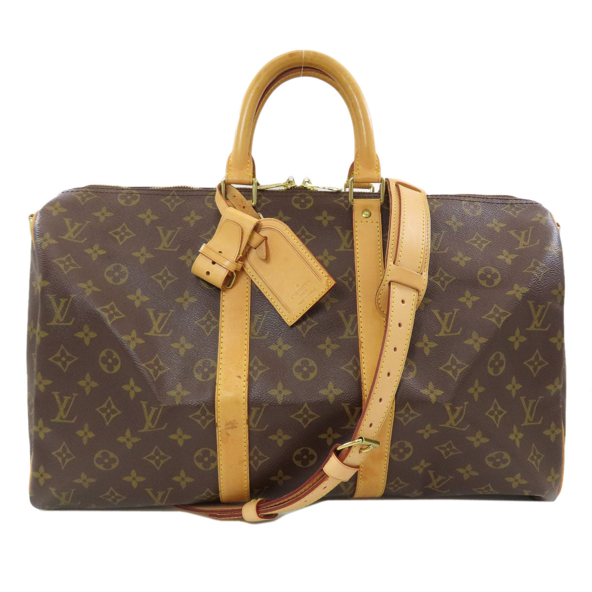 LOUIS VUITTON M41418 Kiepol 45 Band Lière Boston bag Monogram canvas Ladies [Used]
