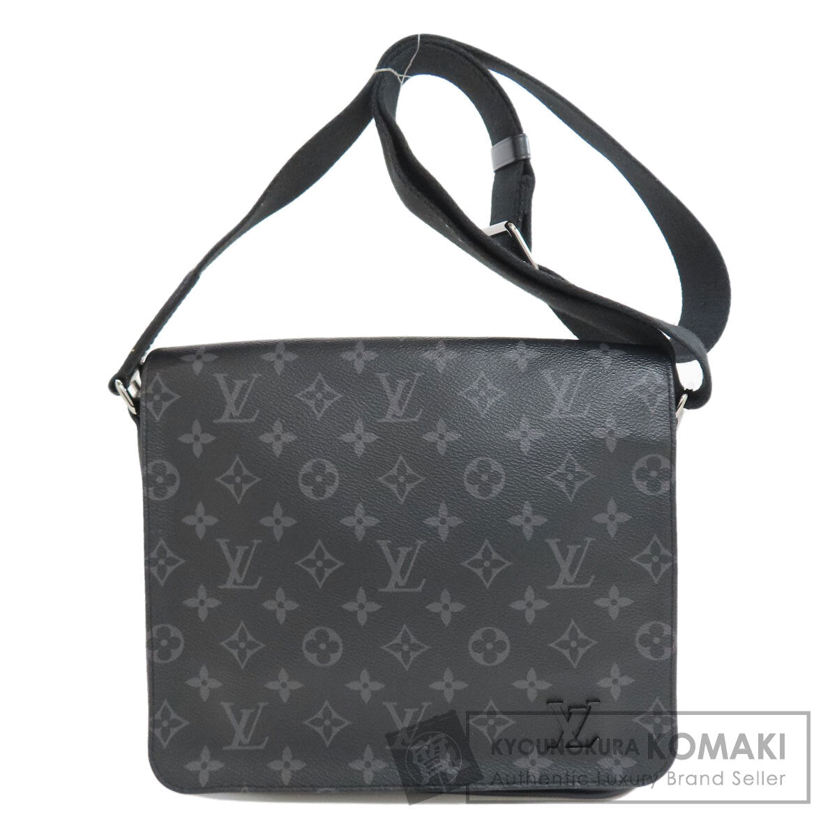 LOUIS VUITTON M44000 District PM Shoulder Bag Monogram Eclipse mens [Used]