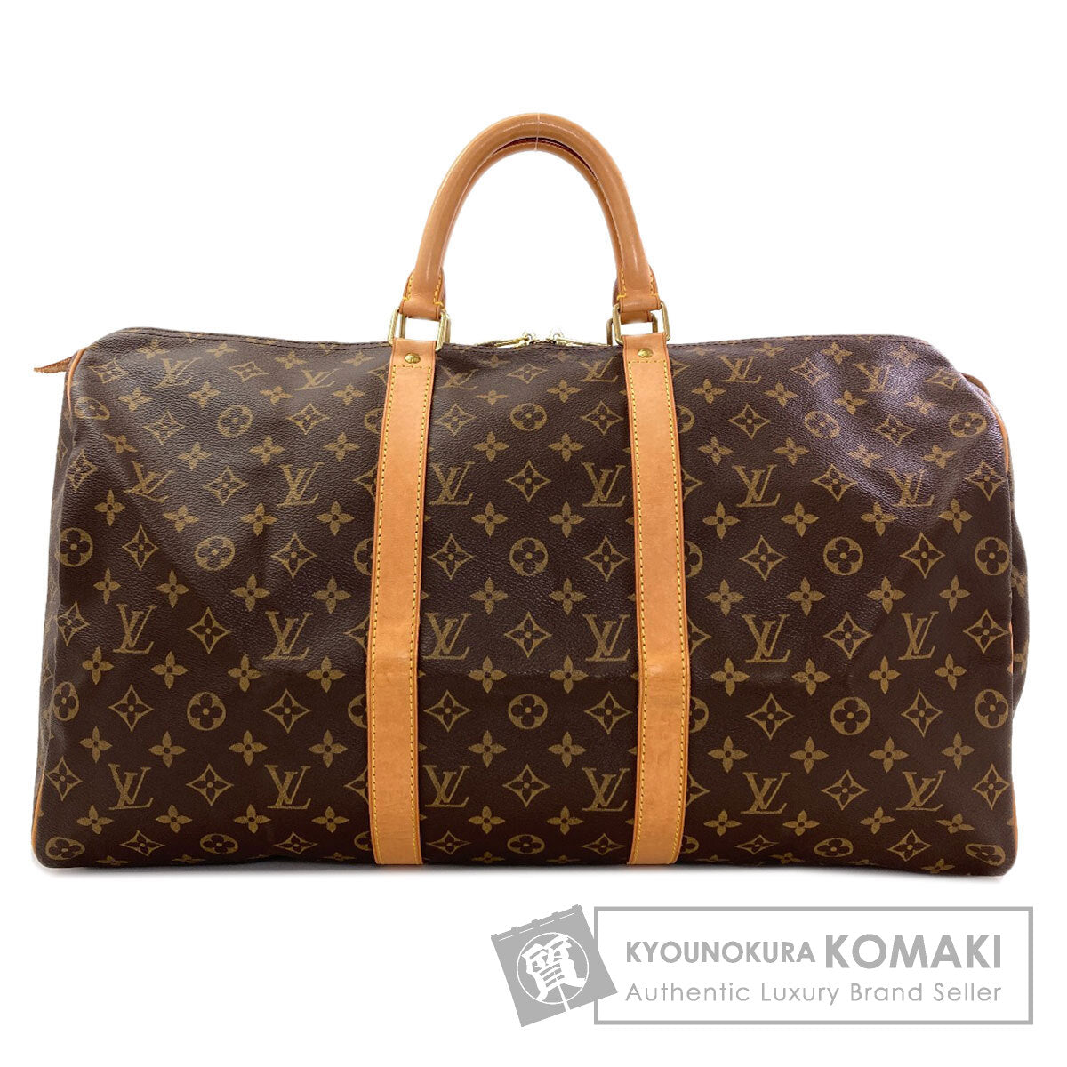 LOUIS VUITTON M41426 Kiepol 50 Boston bag Monogram canvas Ladies [Used]