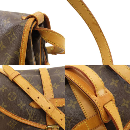 LOUIS VUITTON M42256 Saumur 30 Shoulder Bag Monogram canvas Ladies [Used]