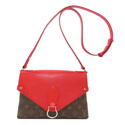 LOUIS VUITTON M44031 サンミッShell Shoulder Bag Epi Leather Ladies [Used]