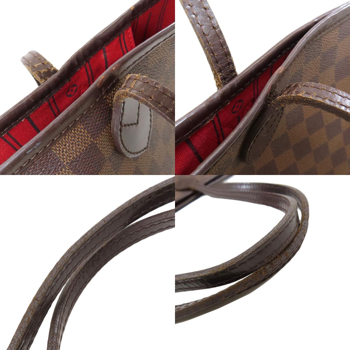 LOUIS VUITTON N51105 Neverfull MM old Tote Bag Damier canvas Ladies [Used]