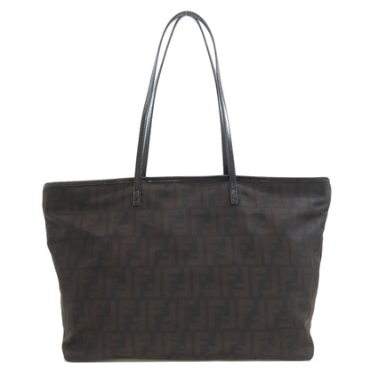 FENDI Zucca pattern Tote Bag Nylon Ladies [Used]