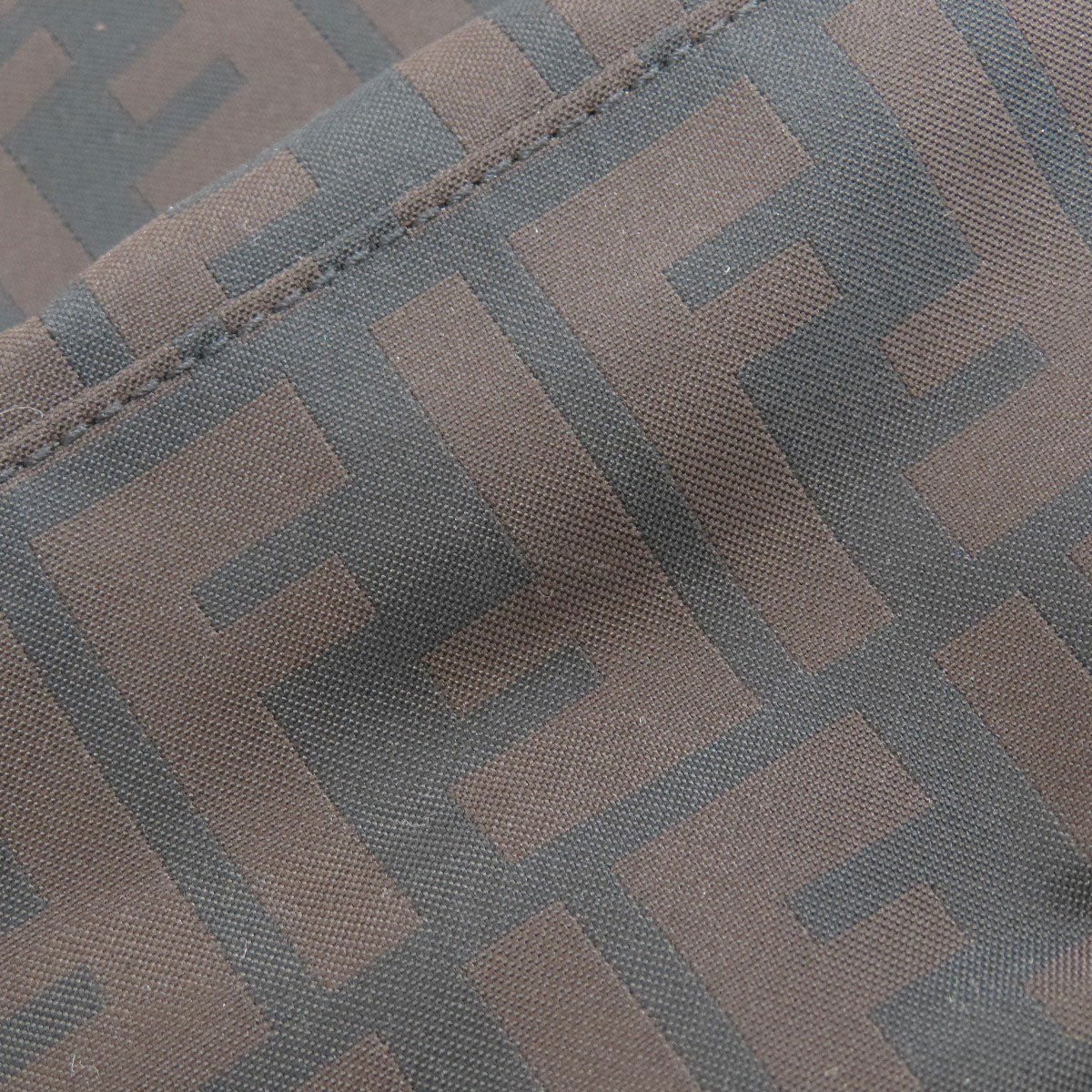 FENDI Zucca pattern Tote Bag Nylon Ladies [Used]