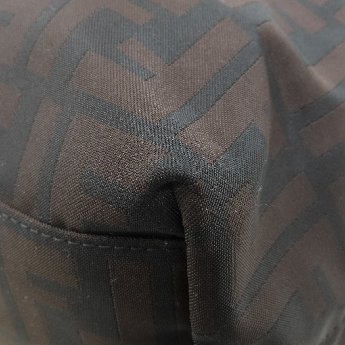 FENDI Zucca pattern Tote Bag Nylon Ladies [Used]