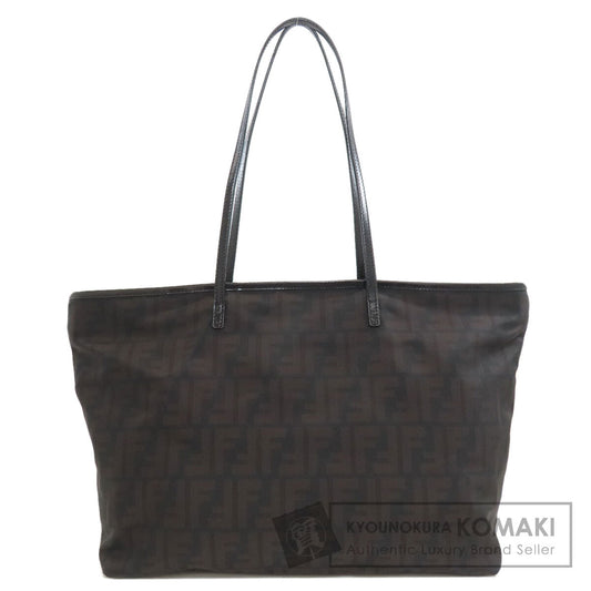 FENDI Zucca pattern Tote Bag Nylon Ladies [Used]