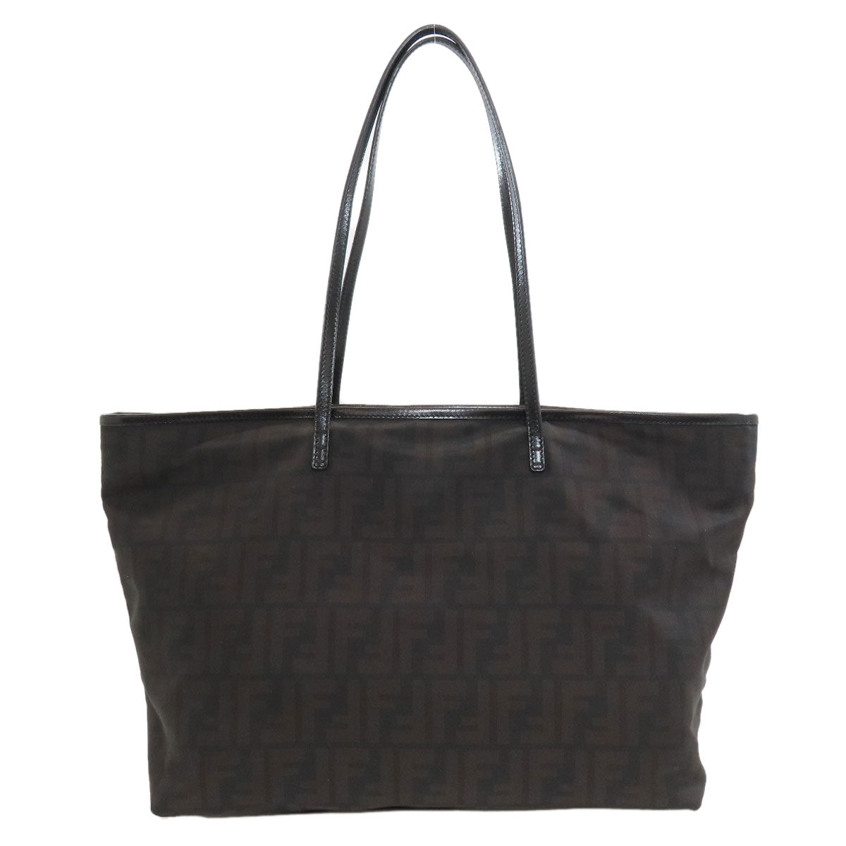 FENDI Zucca pattern Tote Bag Nylon Ladies [Used]
