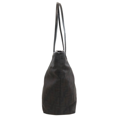 FENDI Zucca pattern Tote Bag Nylon Ladies [Used]