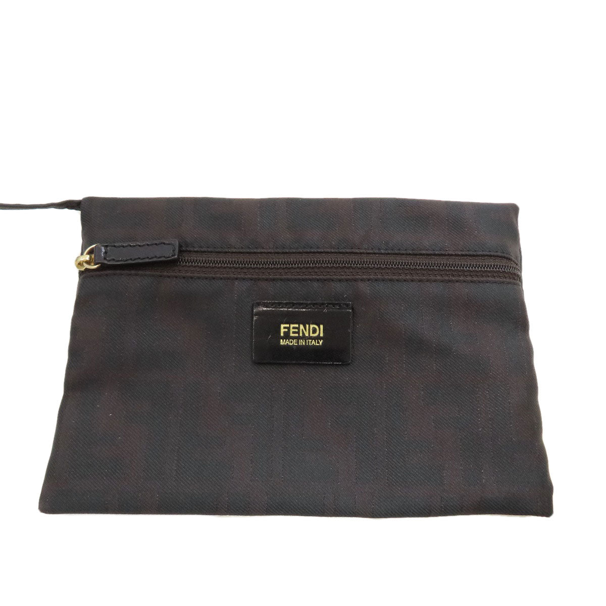FENDI Zucca pattern Tote Bag Nylon Ladies [Used]