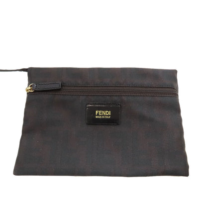 FENDI Zucca pattern Tote Bag Nylon Ladies [Used]