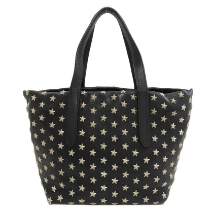 Jimmy Choo Mini Sarah Star Motif Studs 2WAY Handbag Leather Ladies [Used]
