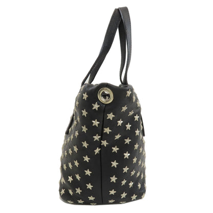 Jimmy Choo Mini Sarah Star Motif Studs 2WAY Handbag Leather Ladies [Used]