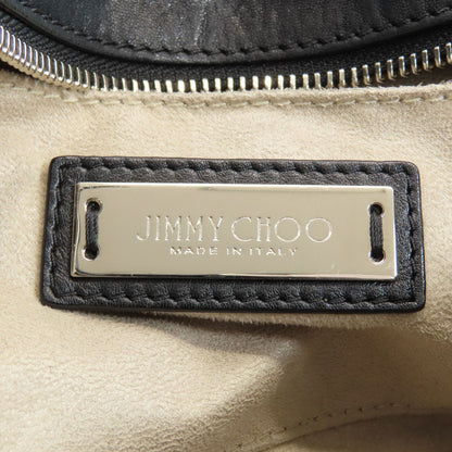 Jimmy Choo Mini Sarah Star Motif Studs 2WAY Handbag Leather Ladies [Used]