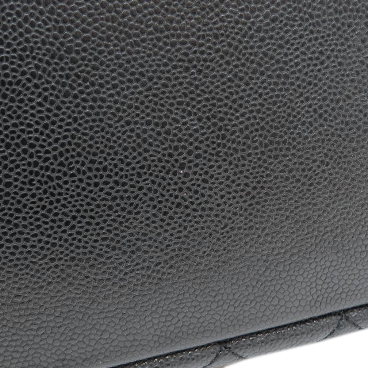 CHANEL Grand Shopping Tote GoldHardware Tote Bag Grained Calfskin Skin Ladies [Used]