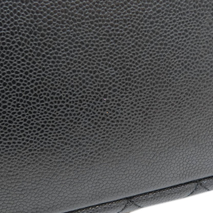 CHANEL Grand Shopping Tote GoldHardware Tote Bag Grained Calfskin Skin Ladies [Used]