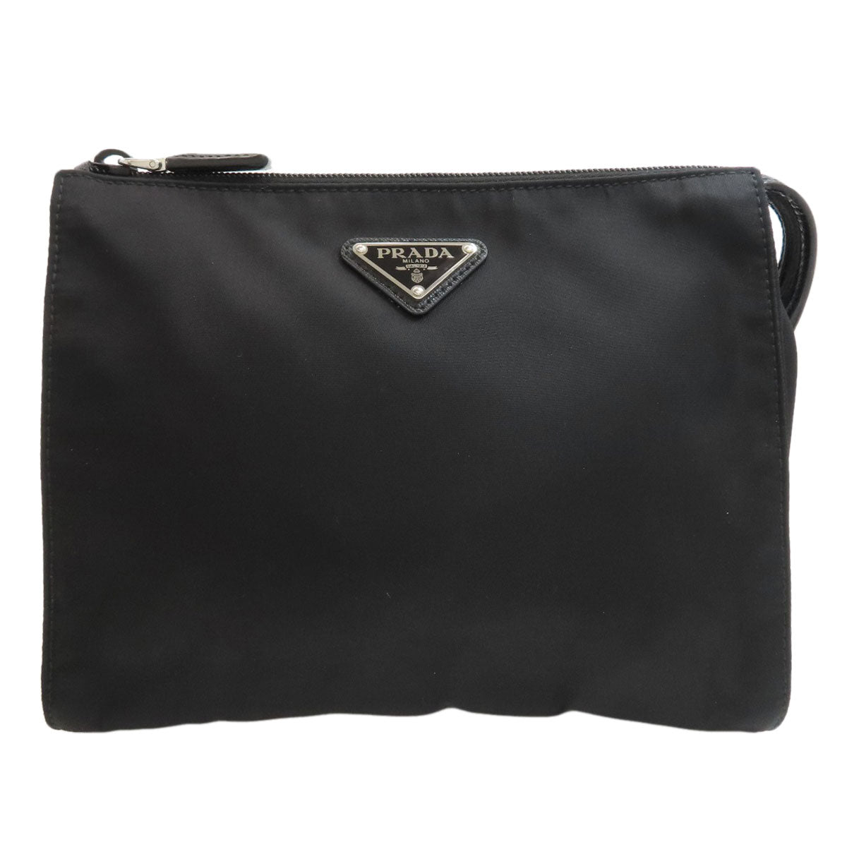 PRADA Logo Hardware Accessory pouch Nylon Ladies [Used]