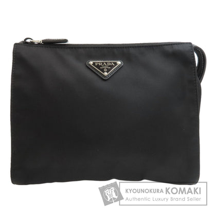 PRADA Logo Hardware Accessory pouch Nylon Ladies [Used]