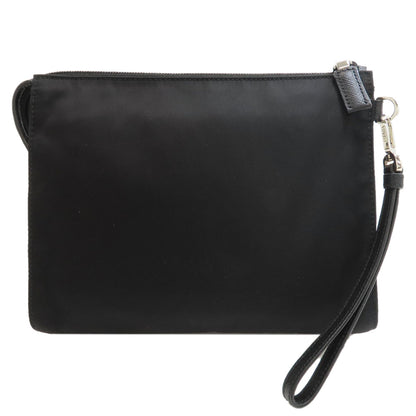 PRADA Logo Hardware Accessory pouch Nylon Ladies [Used]