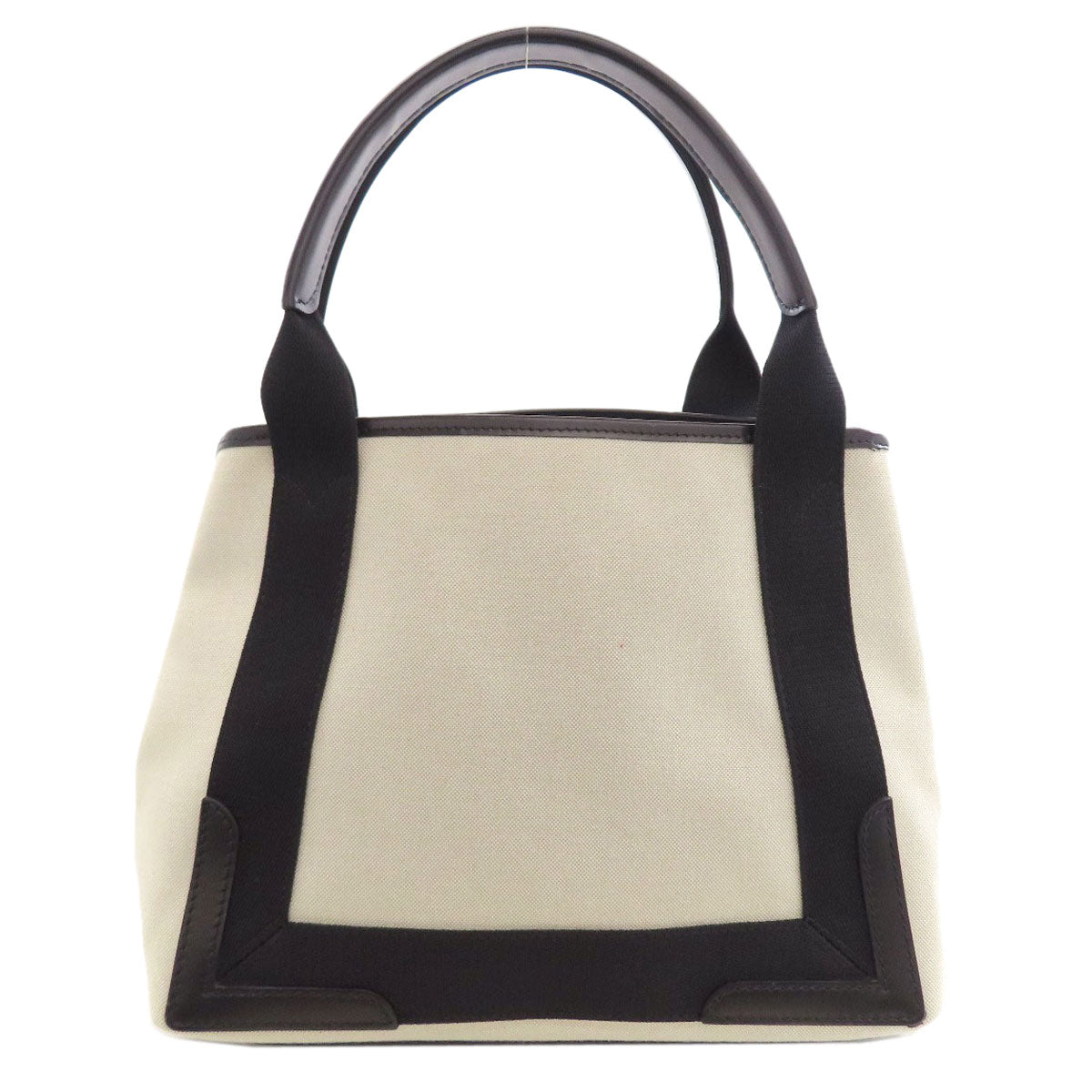 BALENCIAGA 339933 NAVY CABAS Handbag Canvas Ladies [Used]