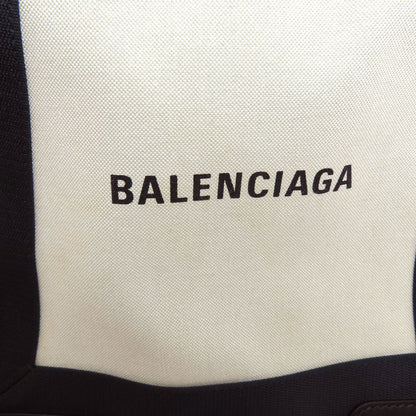 BALENCIAGA 339933 NAVY CABAS Handbag Canvas Ladies [Used]