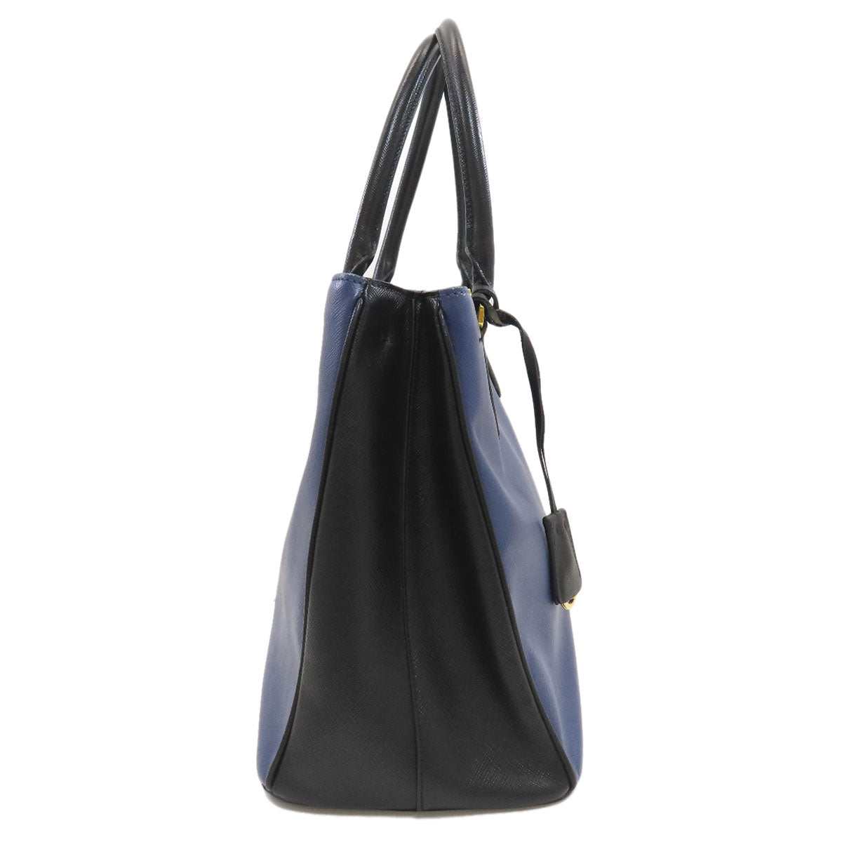 PRADA Triangle 2WAY Tote Bag Safiano Ladies [Used]