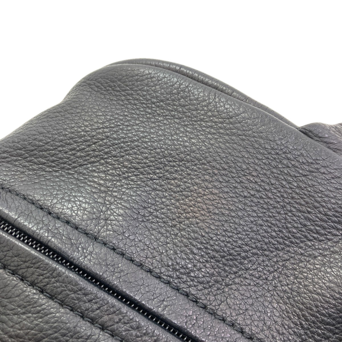 CHANEL Le Marais Bowler Mini Boston Quilted Bag (SilverHardware) Boston bag Calf Ladies [Used]