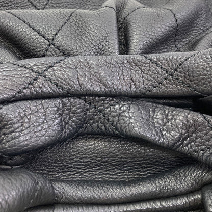 CHANEL Le Marais Bowler Mini Boston Quilted Bag (SilverHardware) Boston bag Calf Ladies [Used]