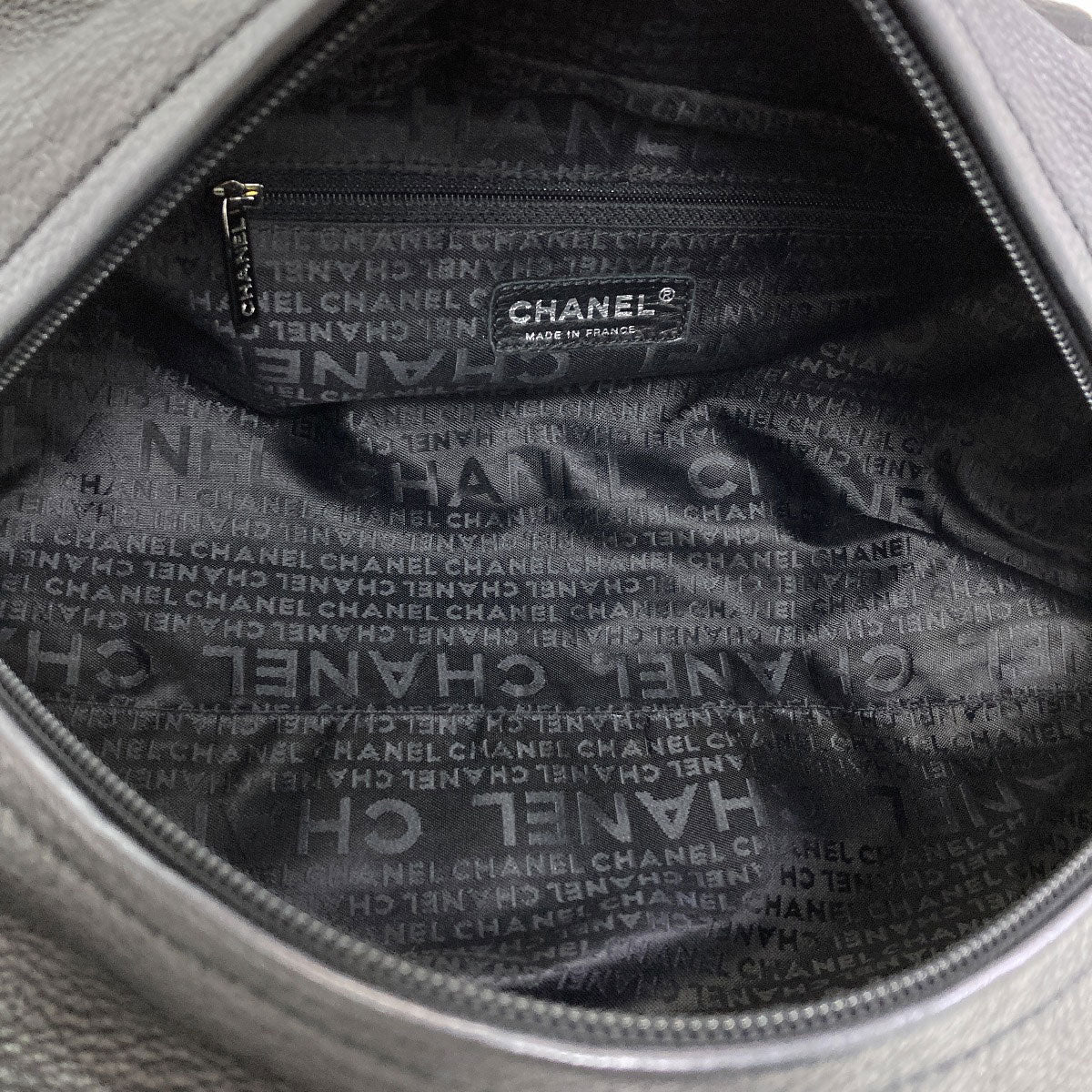 CHANEL Le Marais Bowler Mini Boston Quilted Bag (SilverHardware) Boston bag Calf Ladies [Used]