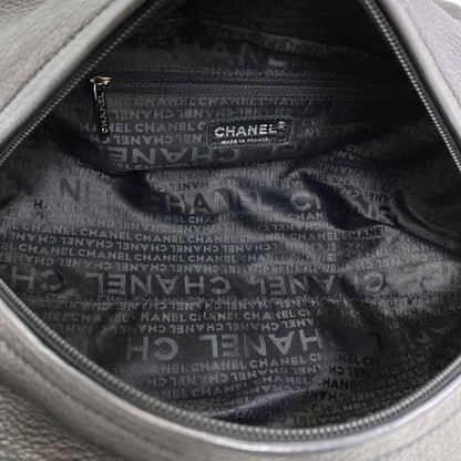 CHANEL Le Marais Bowler Mini Boston Quilted Bag (SilverHardware) Boston bag Calf Ladies [Used]