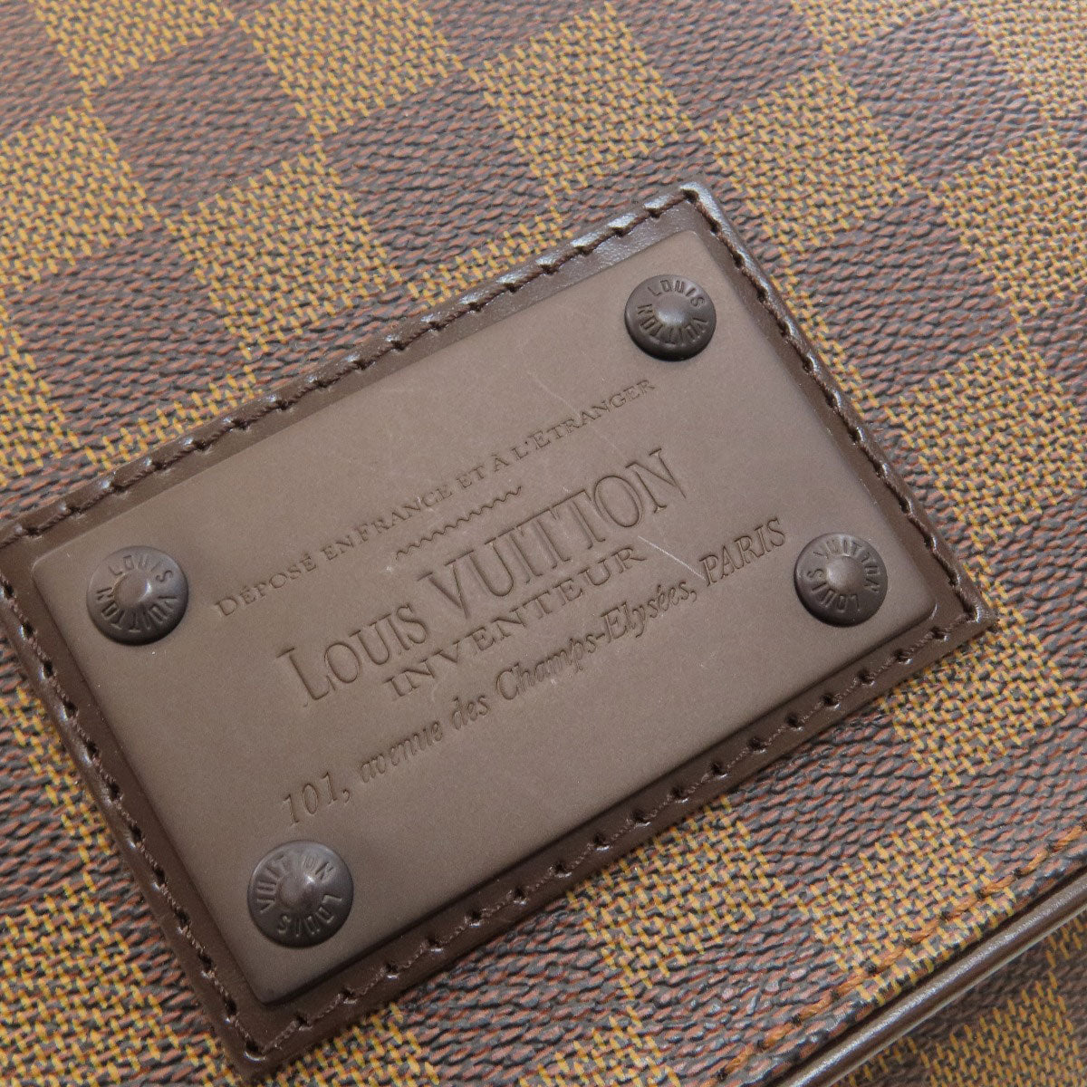 LOUIS VUITTON N51211 Brooklyn MM Shoulder Bag Damier canvas Ladies [Used]