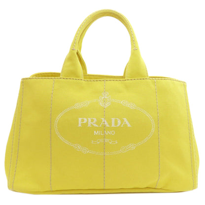PRADA B1872B Canapa Tote Bag Canvas Ladies [Used]