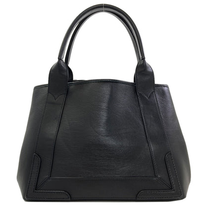 BALENCIAGA 339933 NAVY CABAS Handbag Calf Ladies [Used]